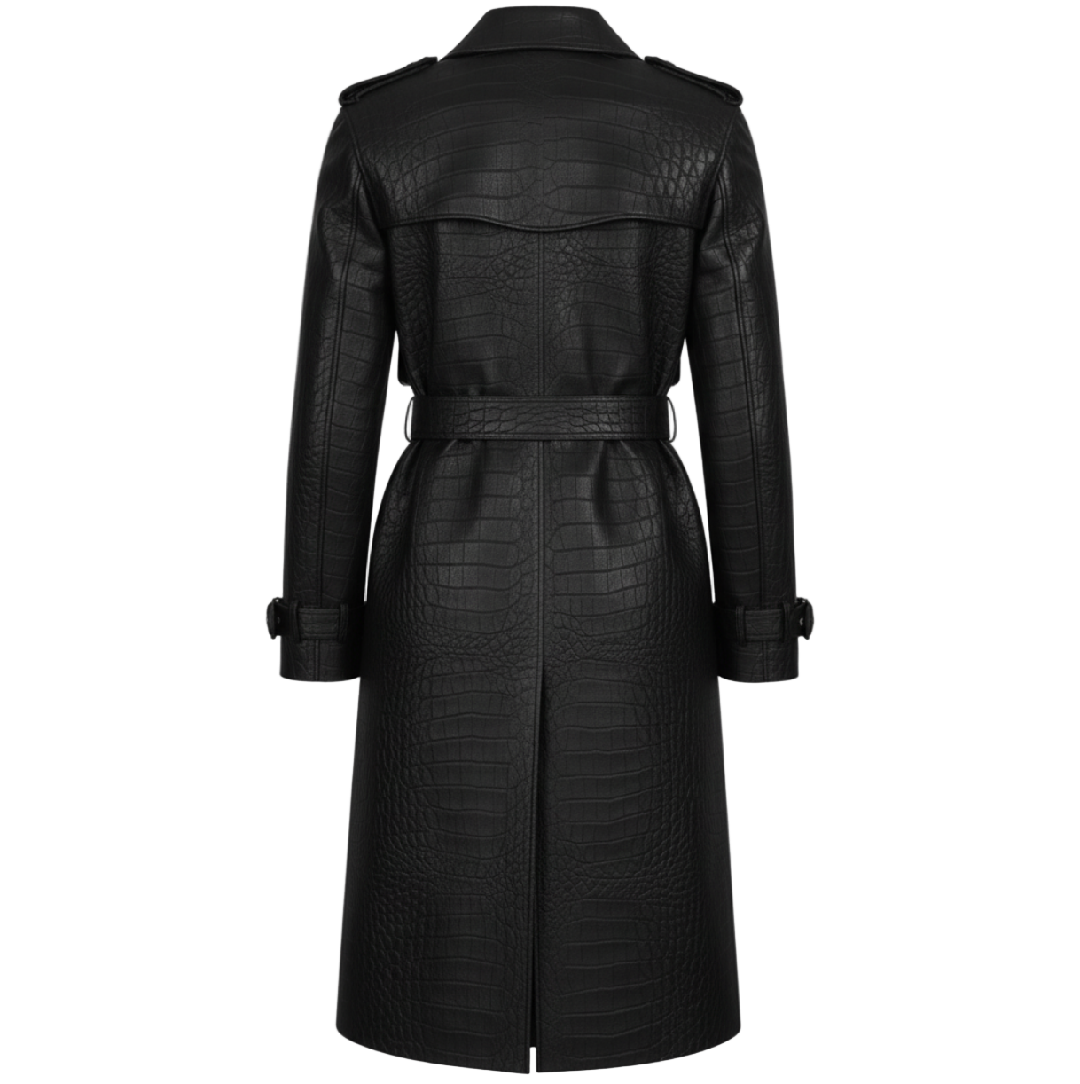 CROCODILE TRENCH COAT