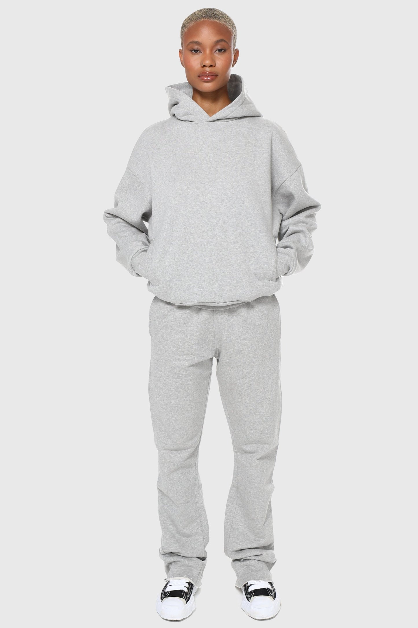 PURE GREY HOODIE