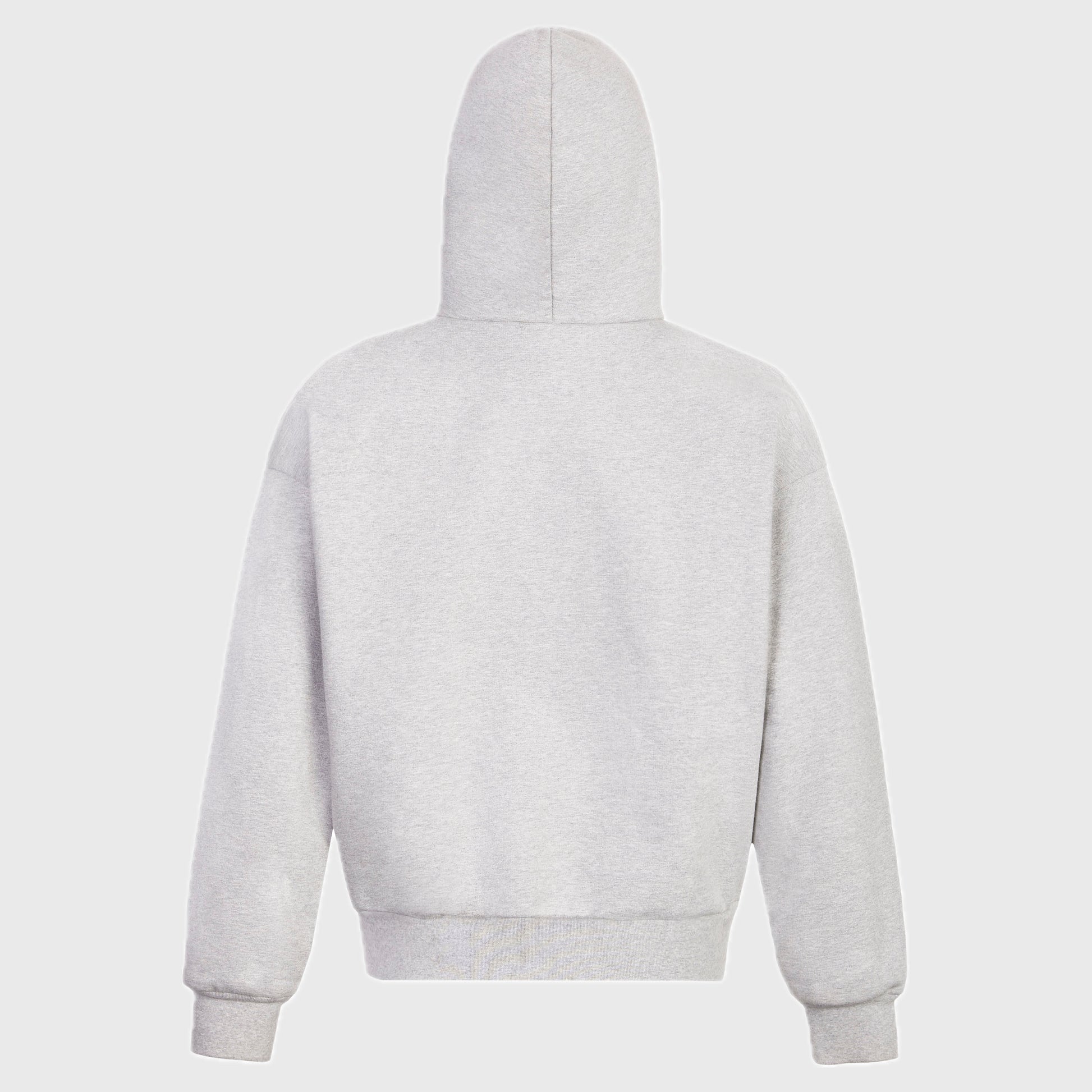 grey organic cotton hoodie